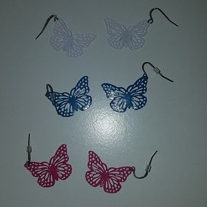 Butterfly earrings